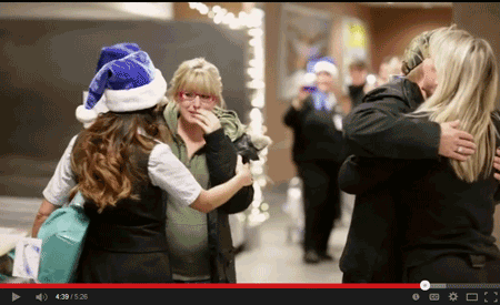 WestJet does Christmas giving right