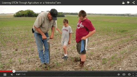Columbus' Loseke family farm...the best science lab a kid could grow up in